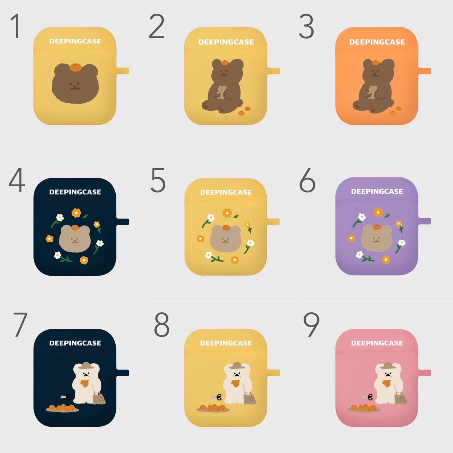 限時代購 AIRPODS CASE (no.1-9)