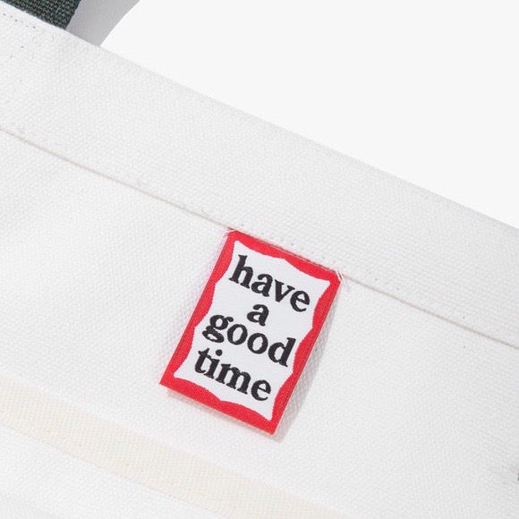 縮圖：[現貨DEEP GREEN] HAVE A GOOD TIME SIDE LOGO 2-WAY TOTE