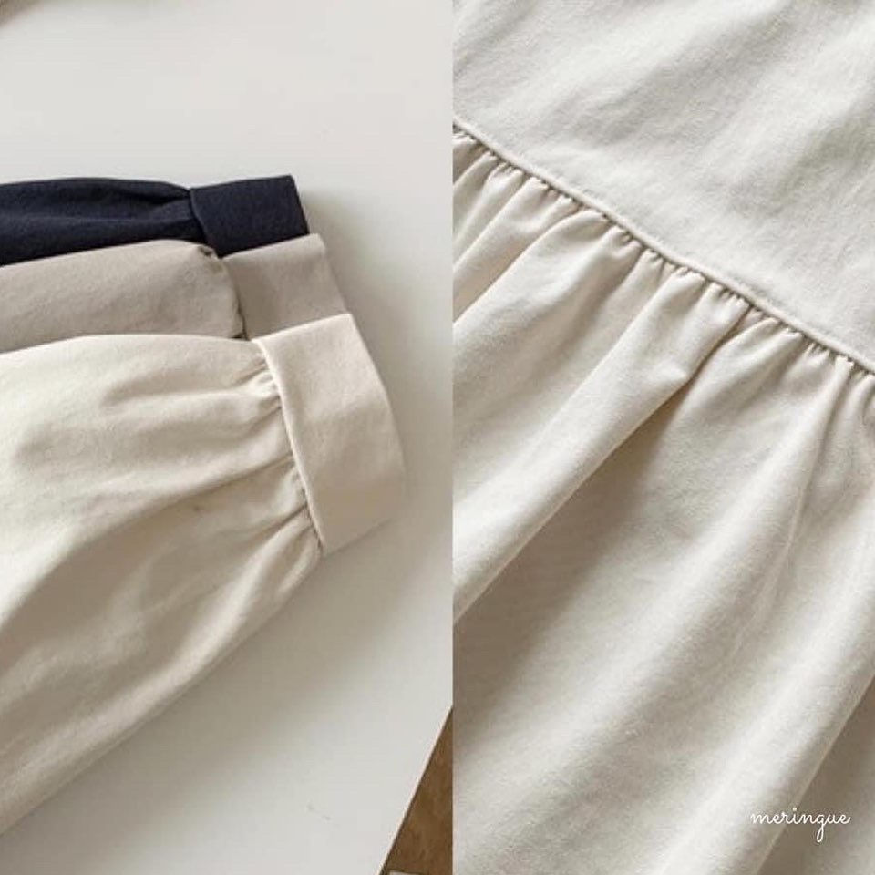 縮圖：[現貨BEIGE] PUFF SLEEVE SHORT JACKET (3色)