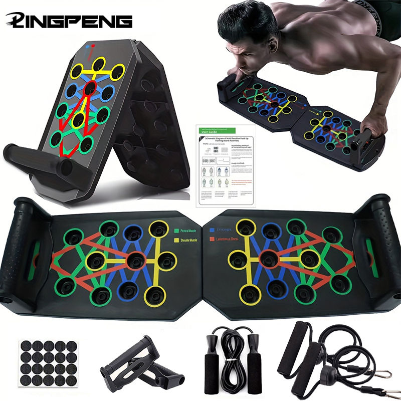 Multi-Position Push-Up Board for Full Upper Body Training