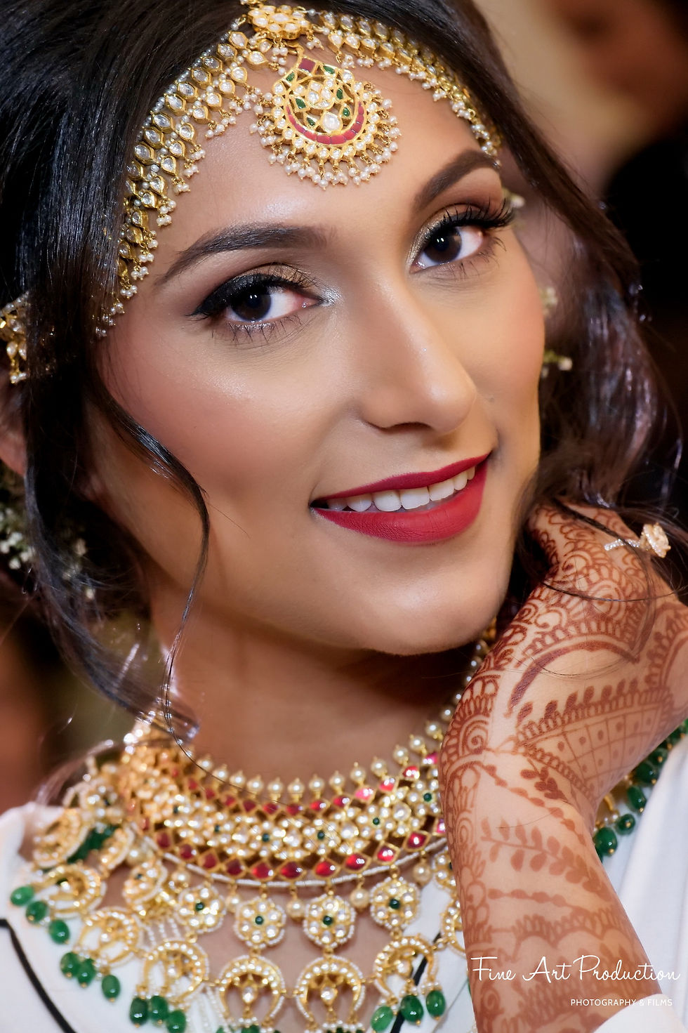 Indian Bride Getting Ready Pictures