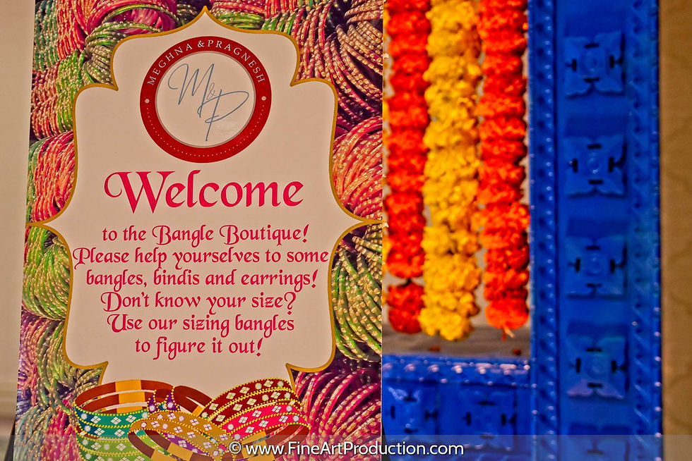 Garba Invitation - Indian Wedding at Albany Marriott