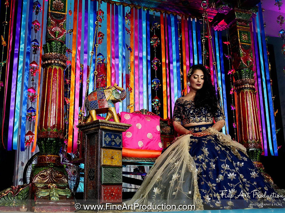 punjabi-bride-sangeet-portrait