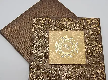 Indian Wedding Invitation Card