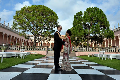 Ringling Museum Sarasot Florida wedding