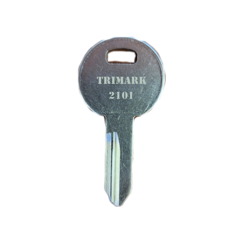 21012200, Replacement RV door key. Key Guy Supply