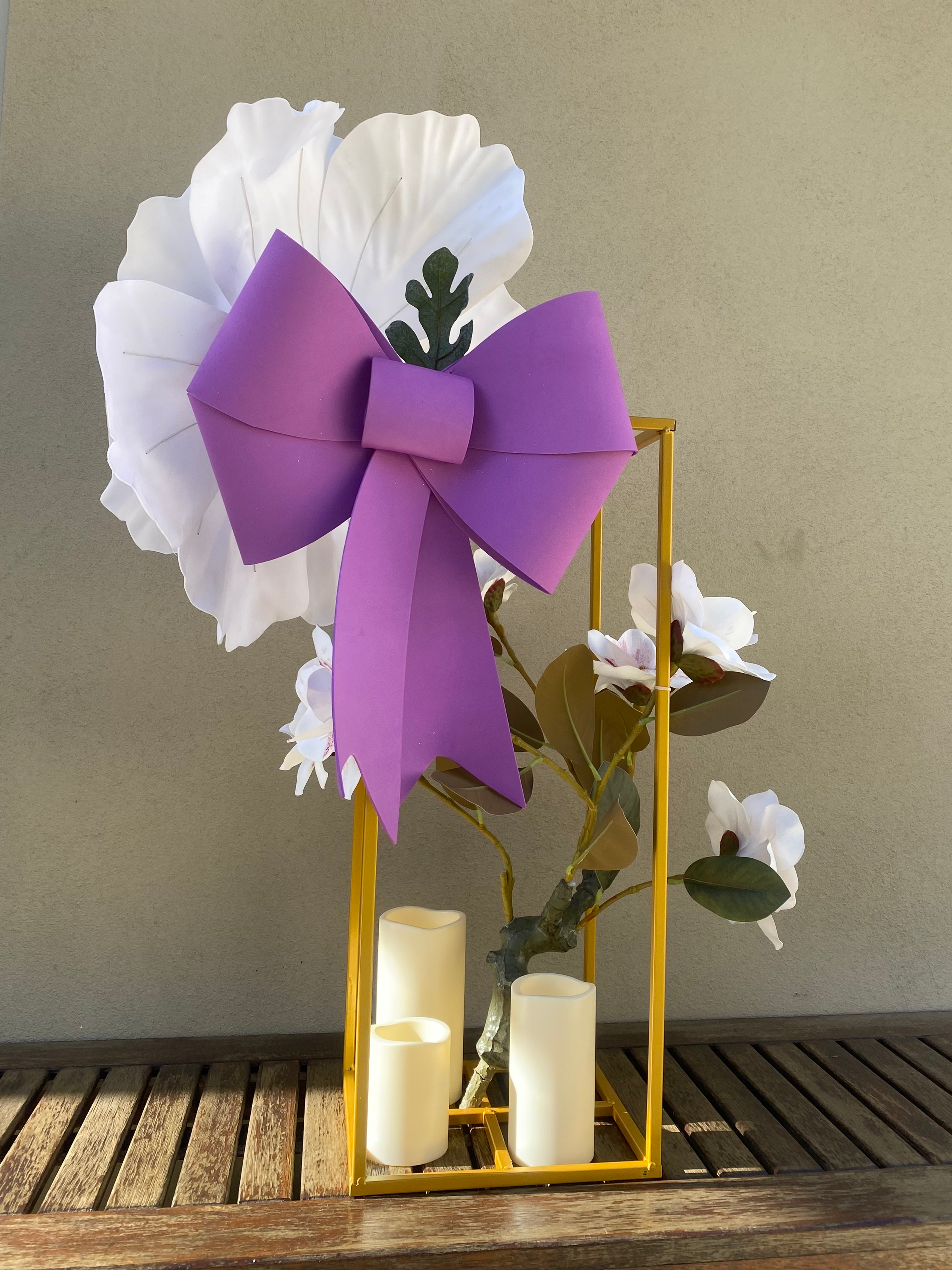 Blush & Violet Elegance