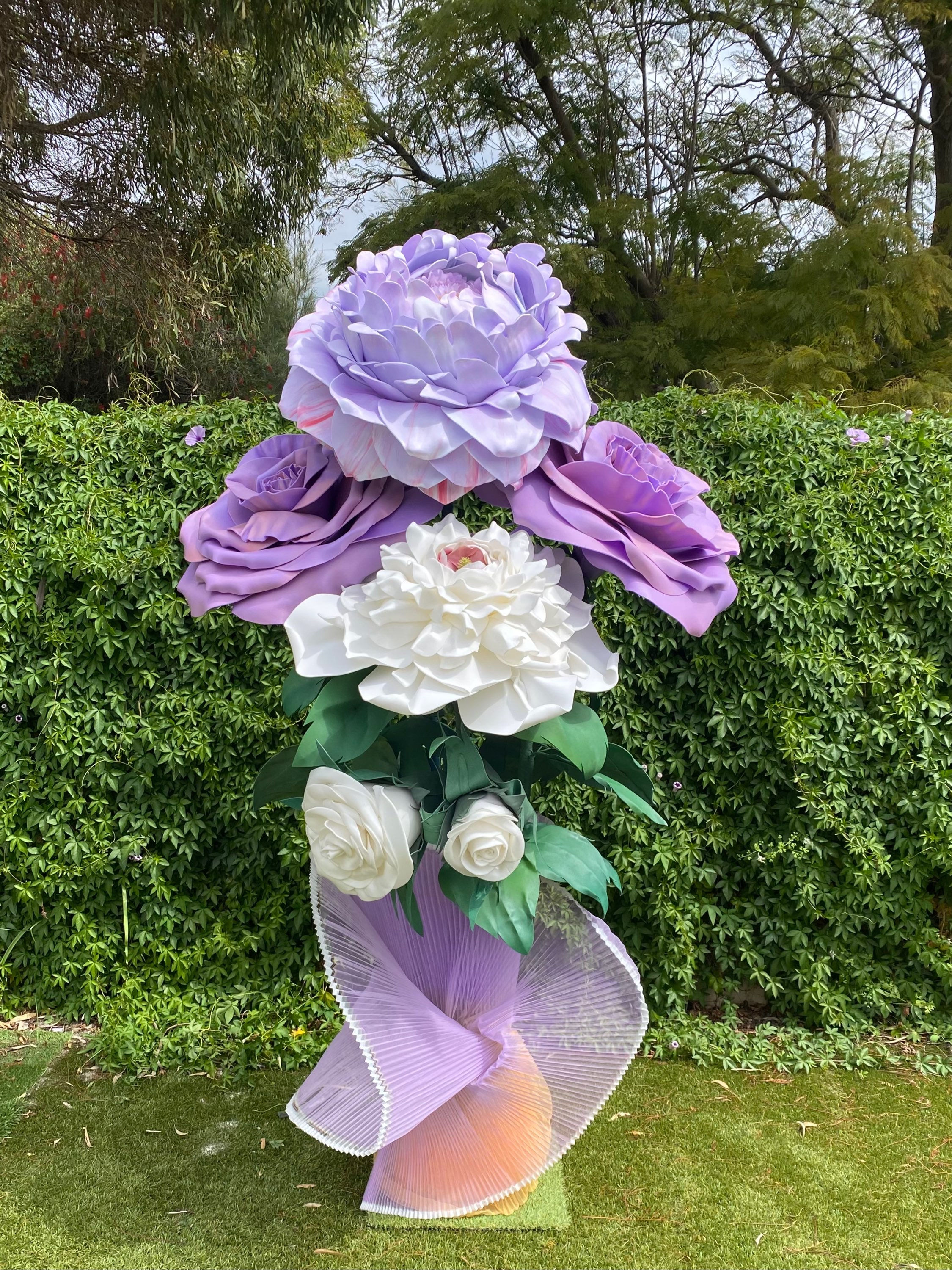 Whimsical White & Lilac