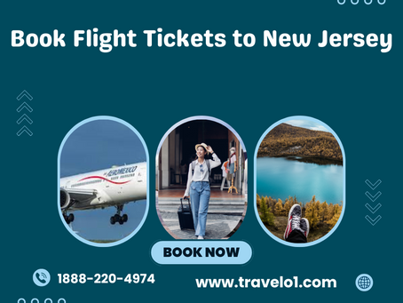 Explore the Garden State with Ease: Book Cheap Flight Tickets to New Jersey with Travelo1