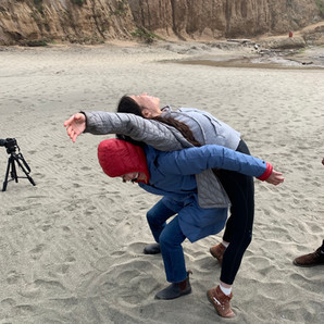 In rehearsal - contact improvisation