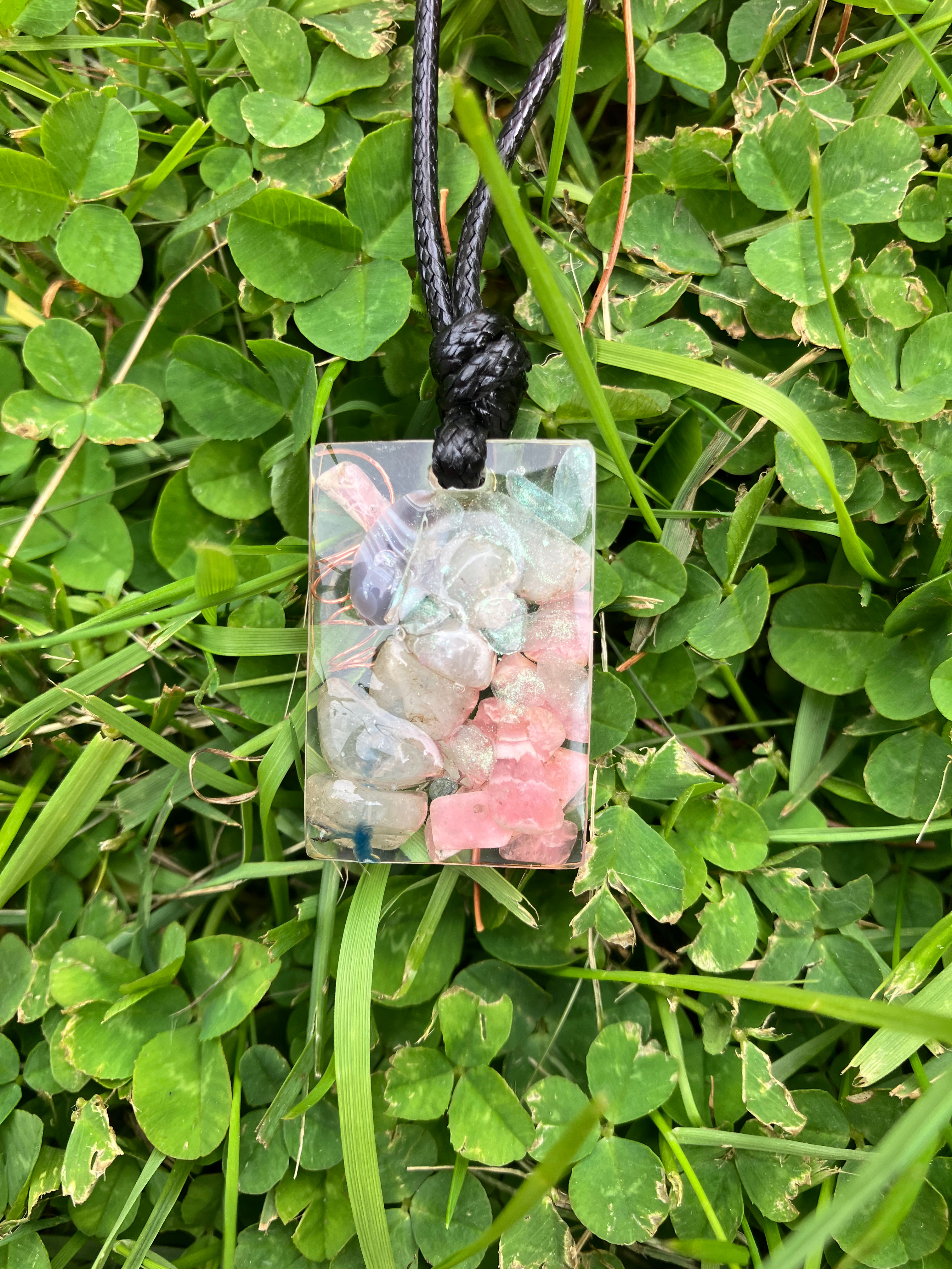Pastel Fairy Orgonite Necklace
