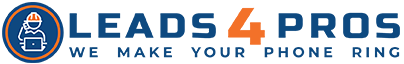 Full-color logo of digital marketing company, Leads4Pros
