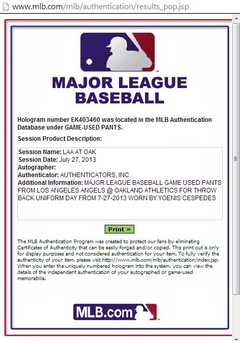 Yoenis Cespedes