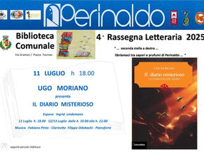 11 LUGLIO PER LA QUARTA RASSEGNA LETTERARIA