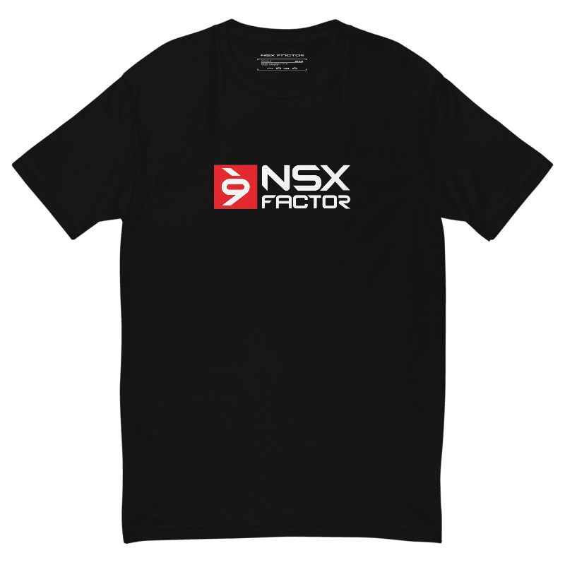 Instinct Tee Black Front View