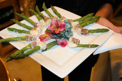 Asparagus food photography