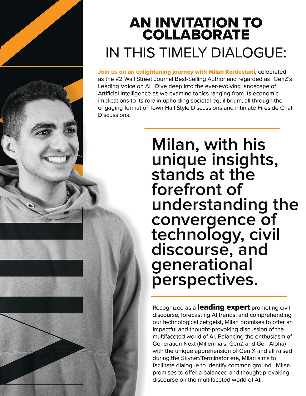 Milan Kordestani Press Kit page 3 - The V Agency Las Vegas PR Firm