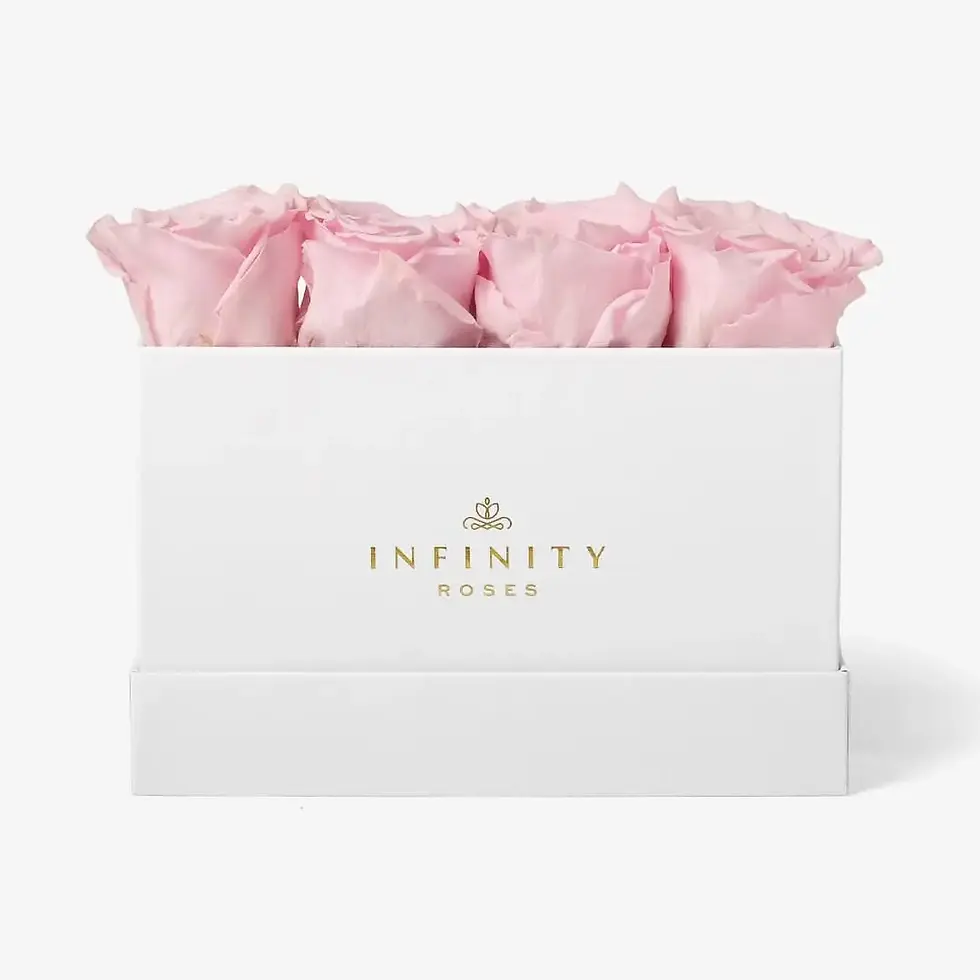 Small Infinity Roses Box - $75 (on sale) - Lasts up to 3 years, no watering/wilting. infinityroses.com