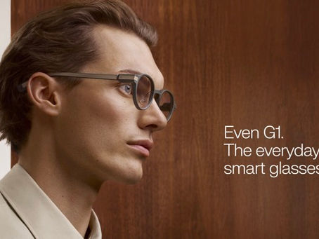 Even Realities G1 Smart camera less glasses model