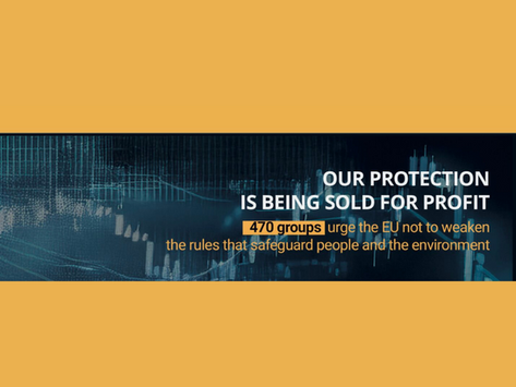 ’Our protection must not be sold for profit’ – 470 organisations denounce deregulation campaign ahead of von der Leyen’s State of the Union speech