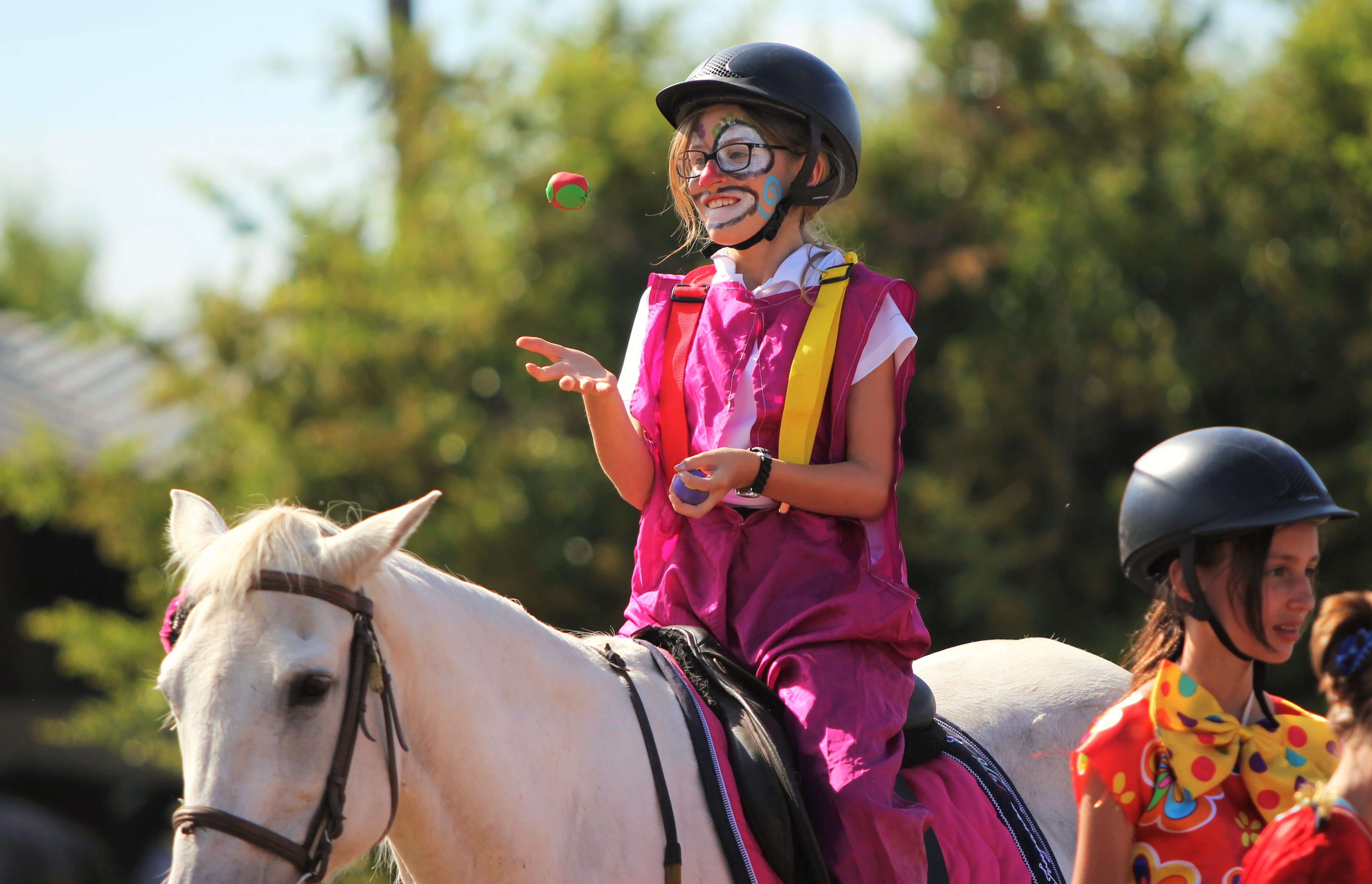 Anniversaire avec les poneys