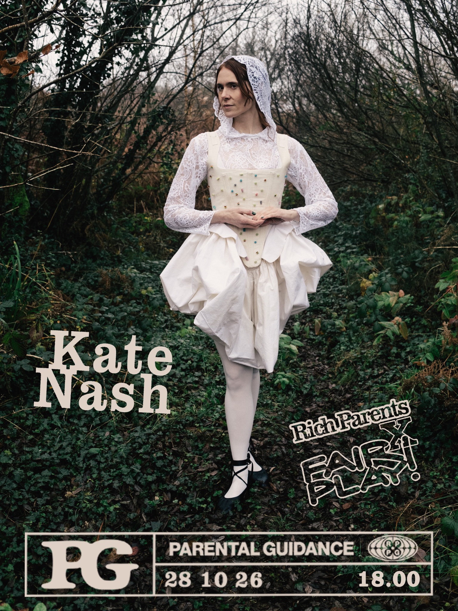 Poster for Kate Nash, Rich Parents x Fair Play!