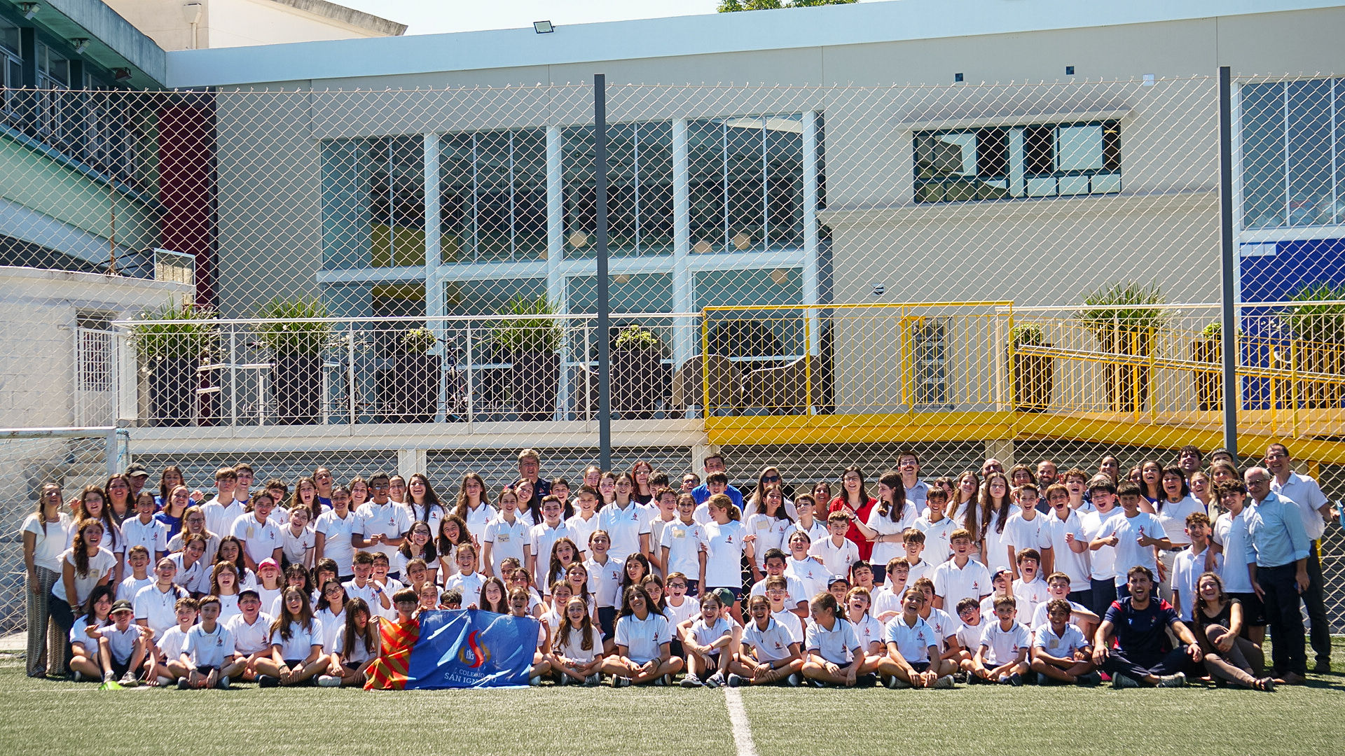 Foto de grupo: Estudiantes 7º EBI 2025, Colegio San Ignacio