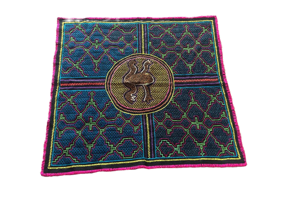 Sacred Shipibo Ceremony Prayer, Altar Cloth, Mother Plant Medicine 64X65cm