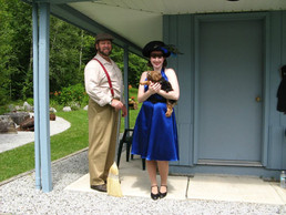 Actors at QuarryWorks Theater in Adamant