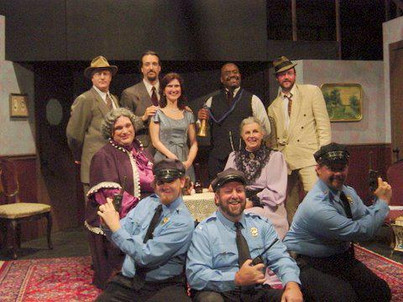 Actors at QuarryWorks Theater in Adamant
