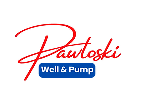 Pawloski Well and pump logo with white borders