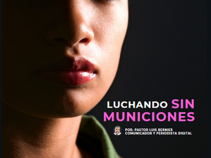 Luchando sin municiones