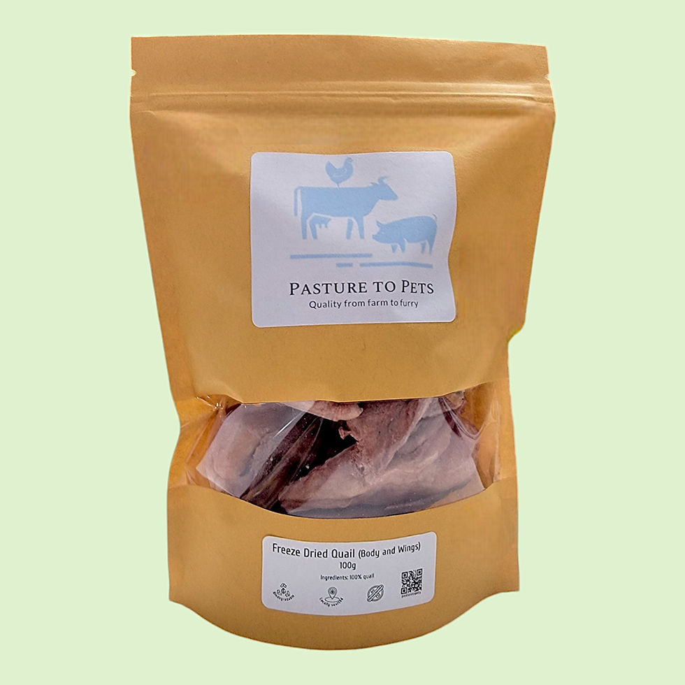 Thumbnail: Freeze Dried Quail (body and wings)