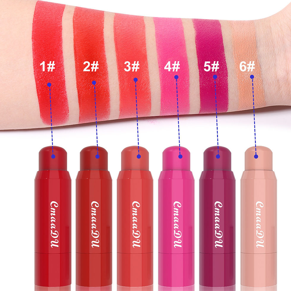 Miniaturbild: CmaaDu 6 Color Blush Lipstick Eyeshadow Set