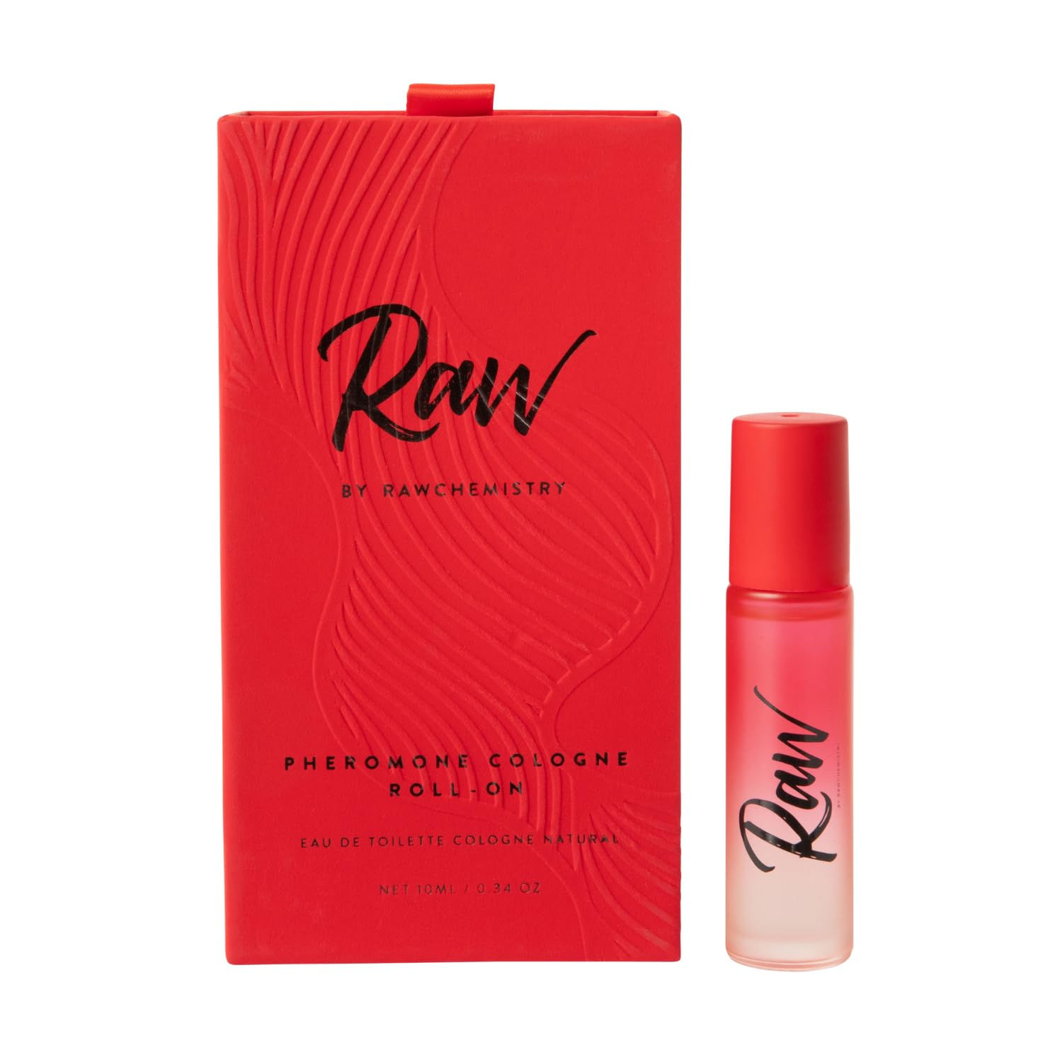 RawChemistry Raw Pheromone Infused Cologne for Men Roll-On I Mens Cologne with P