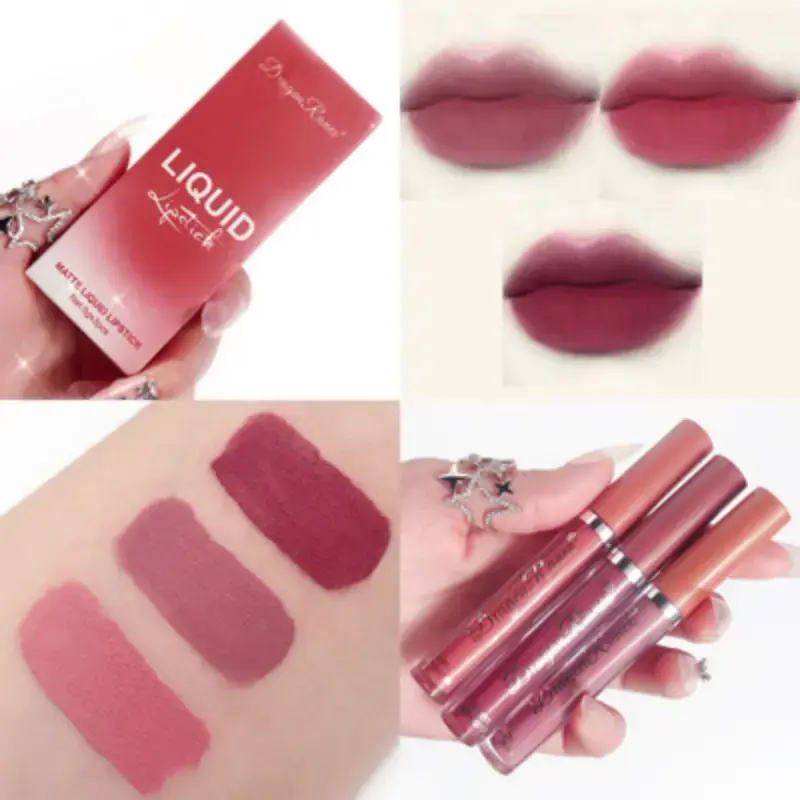 Miniatura: Matte Velvet Lipstick and Gloss in Dusty Rose & Brown