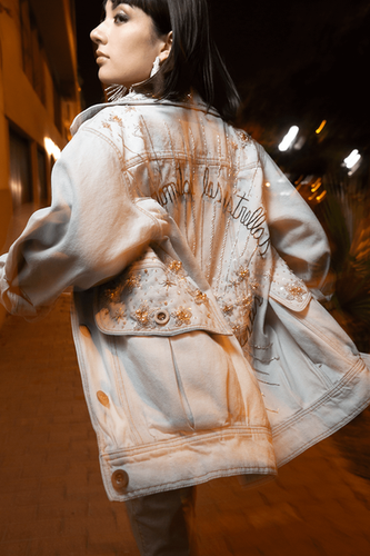 ジャケット・アウター hazama supernova lace blouson hazama supernova lace blouson