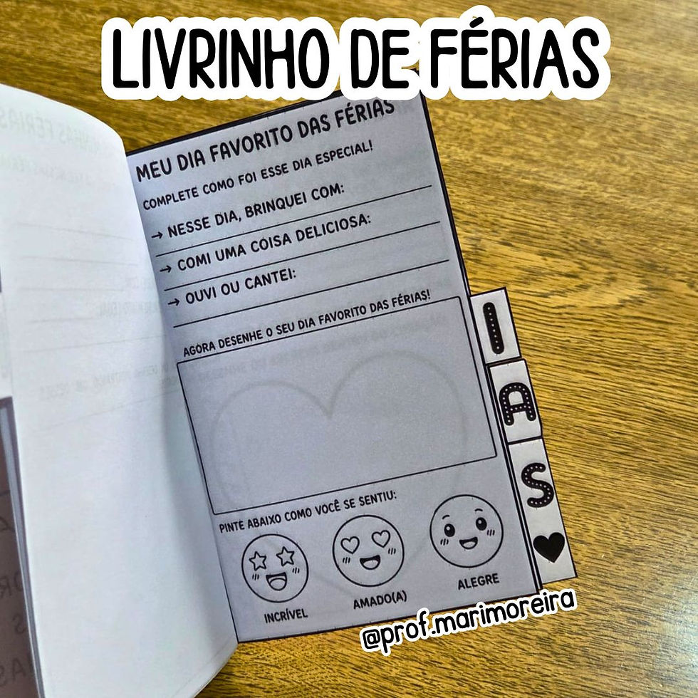 Miniatura: LIVRINHO DE FÉRIAS