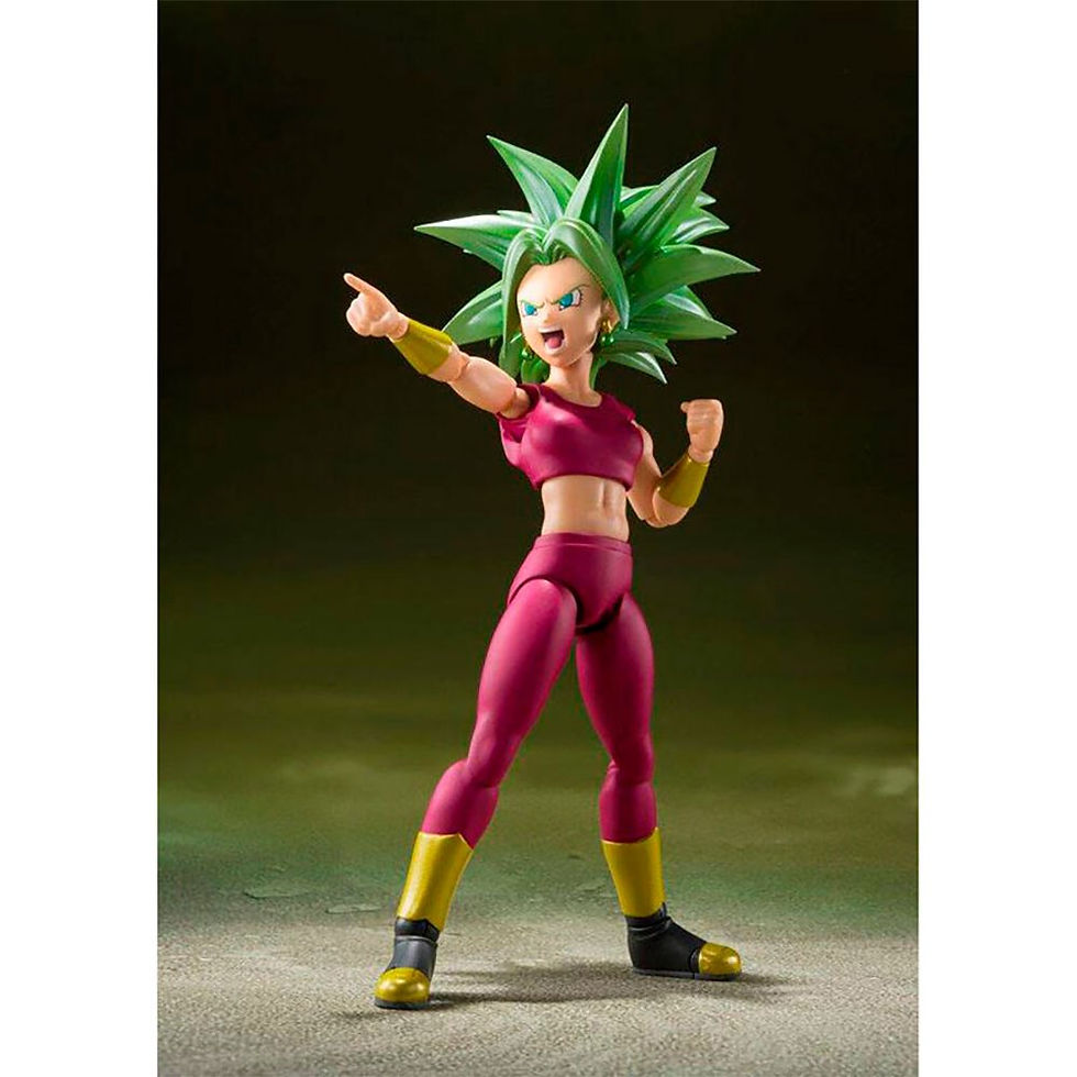 Miniatura: Super Saiyan Kefla FIGURA 13 CM DRAGON BALL SUPER SH FIGUARTS