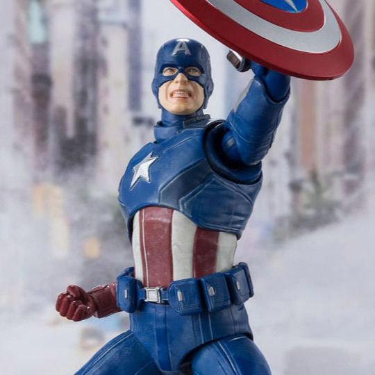 Miniatura: Capitan America Avengers Assemble Sh Figuarts