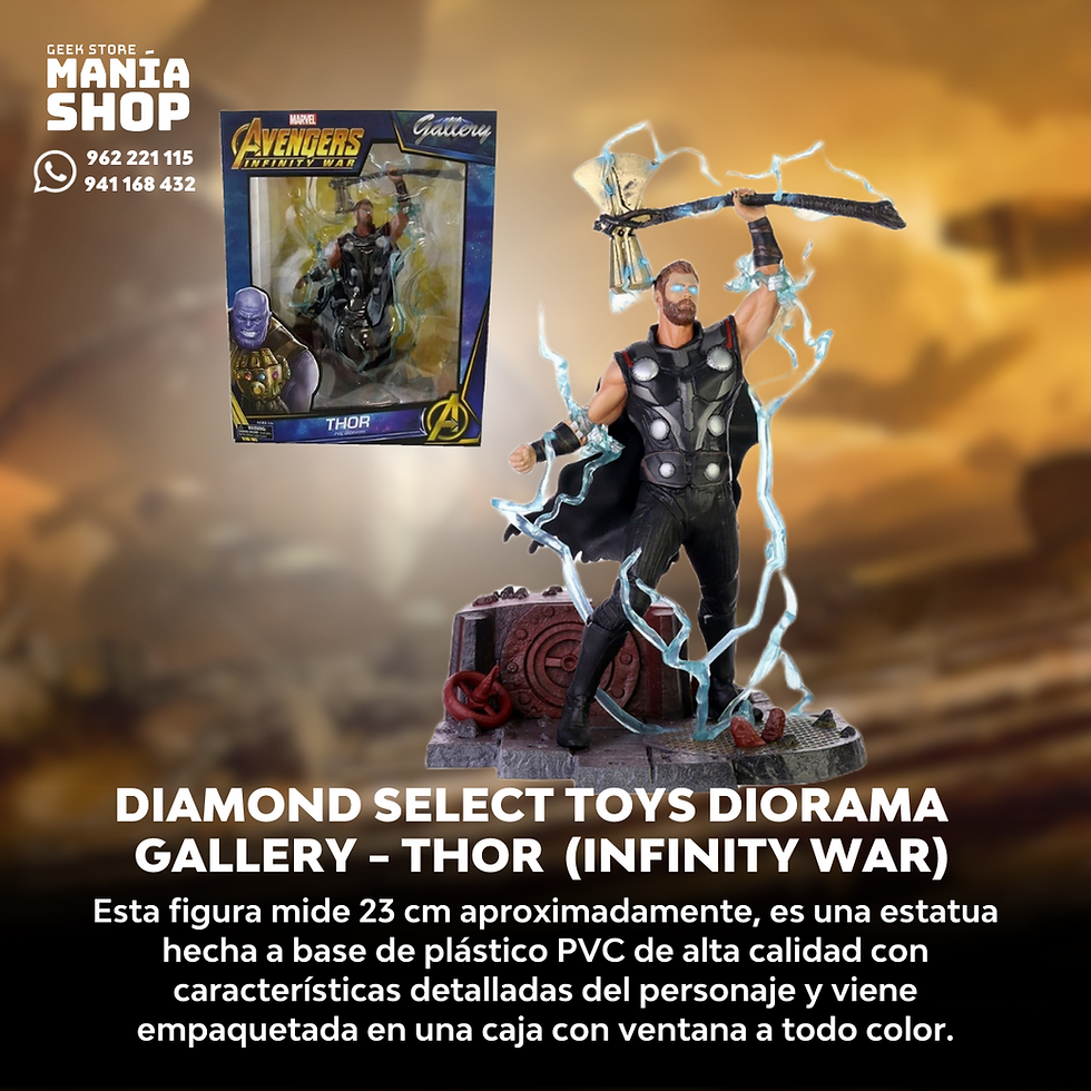 Miniatura: Thor Statue Marvel Gallery Avengers: Infinity War Diamond select