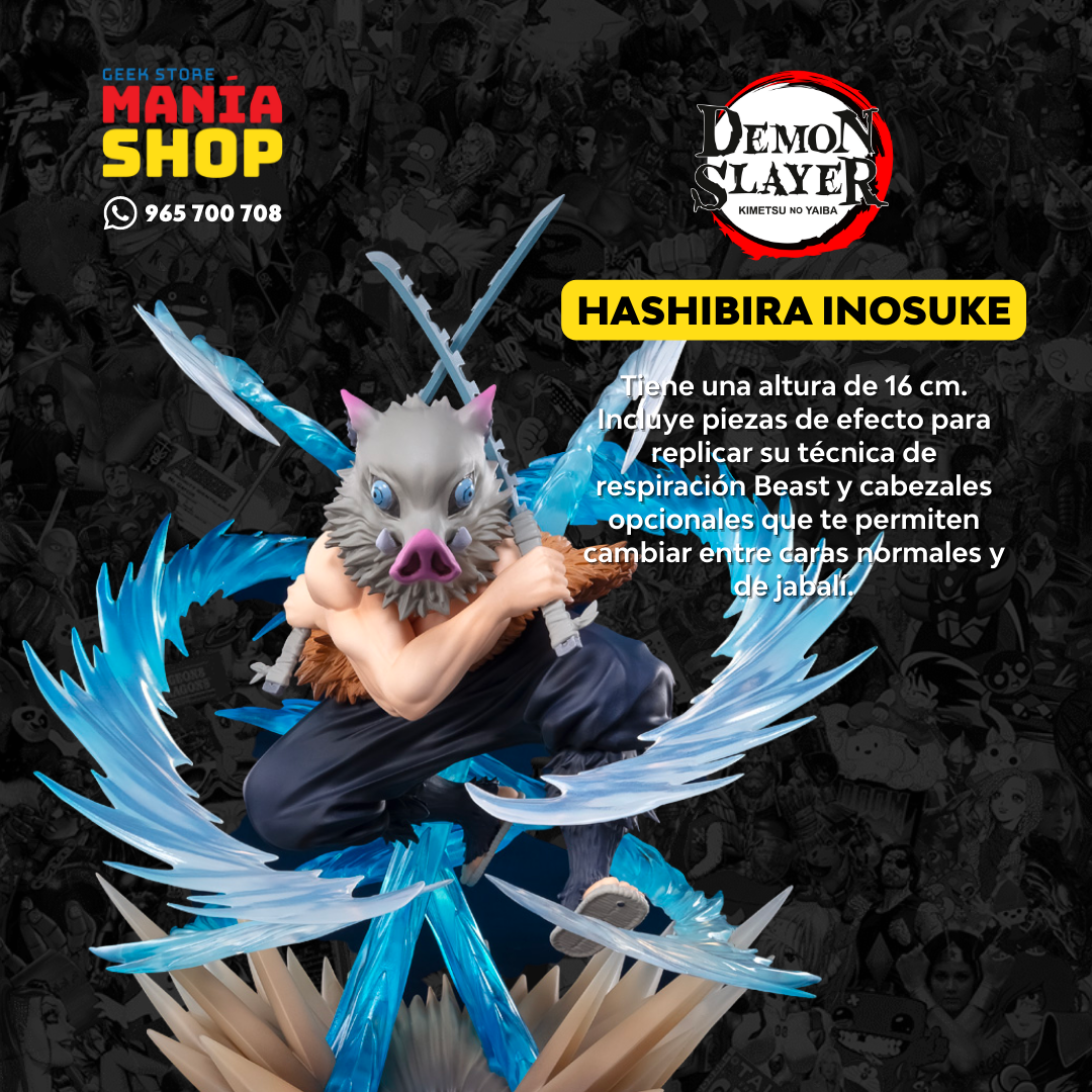 Inosuke Hashibira Bestia Respiración Kimetsu no Yaiba