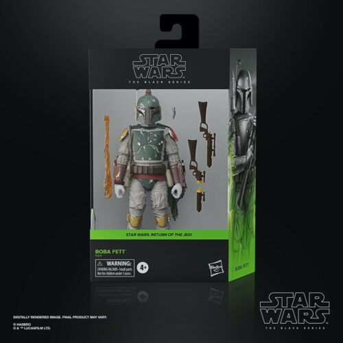 Miniatura: Star wars The black series Boba Fett Deluxe Episodio VI