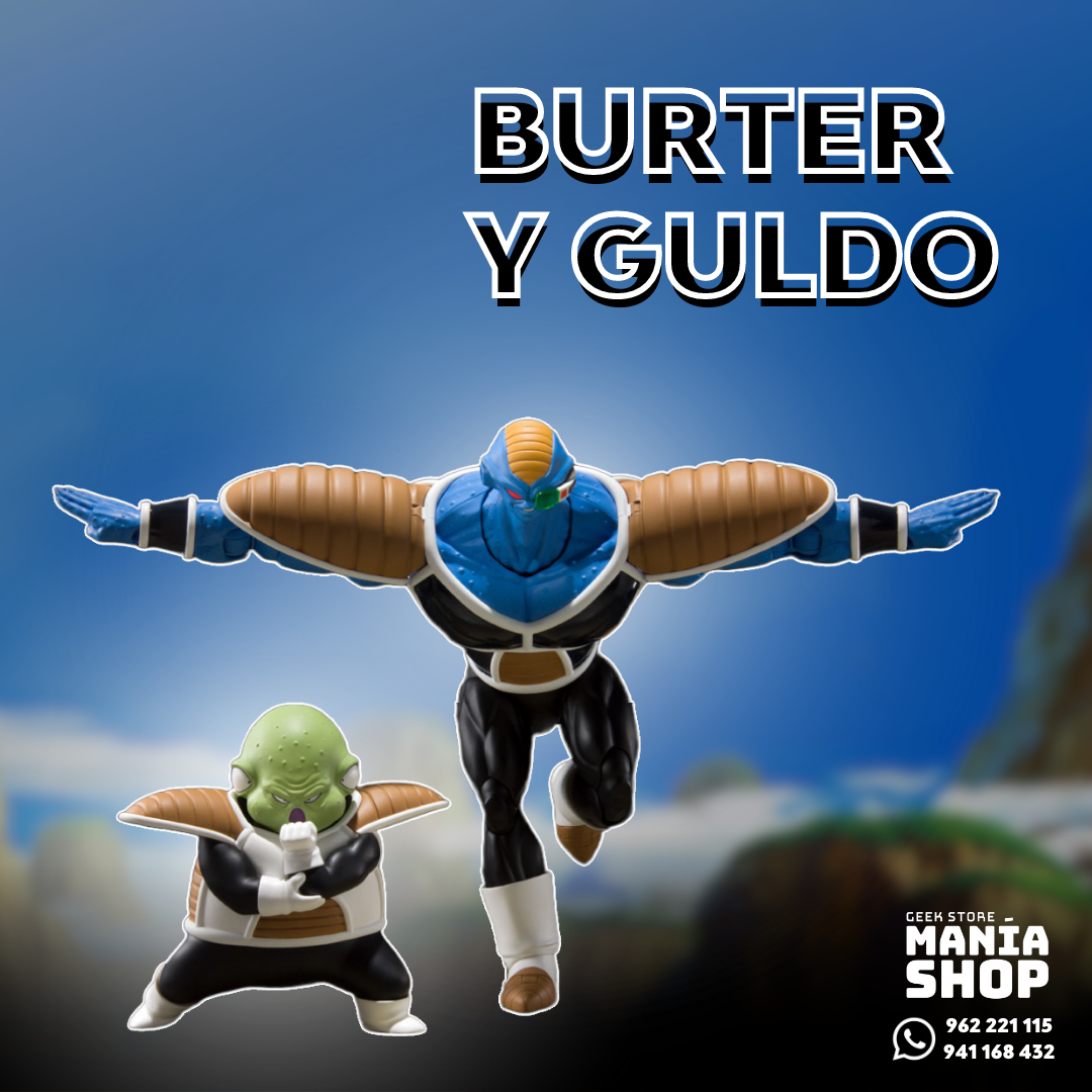 Burter y Guldo Pack Sh Figuarts