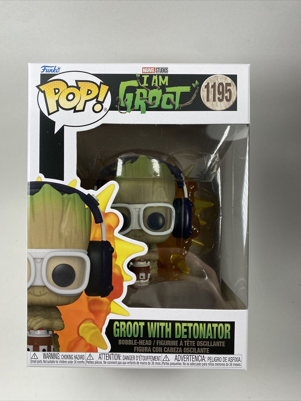 Miniatura: FUNKO POP! MARVEL: I Am Groot - Groot Shorts w/ Detonator REGULAR 1195