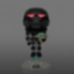 Miniatura: Funko Pop! Star Wars: The Mandalorian - Dark Trooper with Grogu #488 - Special