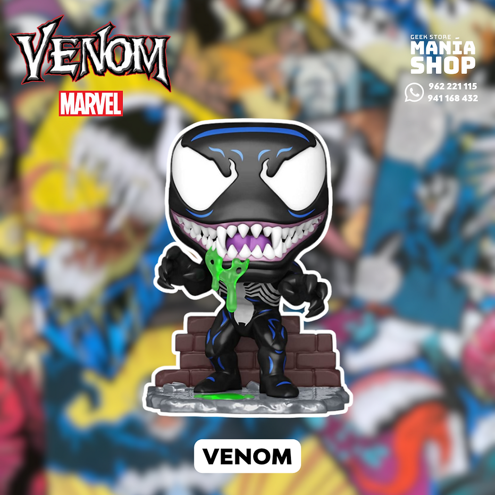 FUNKO POP! COVERT ART: Marvel Venom Exlusivo 10