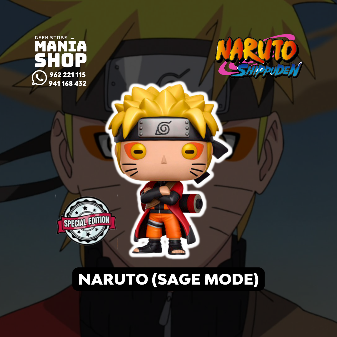 FUNKO POP! ANIMATION: Naruto: Shippuden - Naruto Sage Mode	EXCLUSIVO