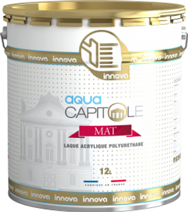 Innova capitole aqua Mat à plafond peinture acrylique polyurethane batiment