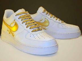 Gold Metallic Air Force